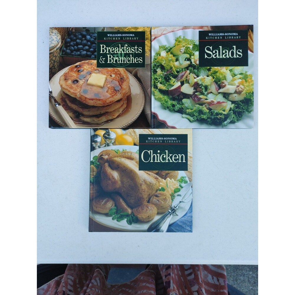 Breakfasts, Salads And Chicken by Emalee Chapman (1999 Hardcover) WILLIAM SONOMA